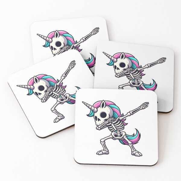 Item preview, Unicorn skull Dabbing designed and sold by Designowner.