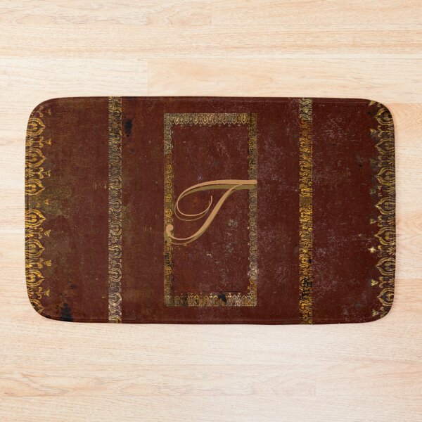 Item preview, Classic Gilded Leather Book Cover Design Letter T designed and sold by JoolyA.