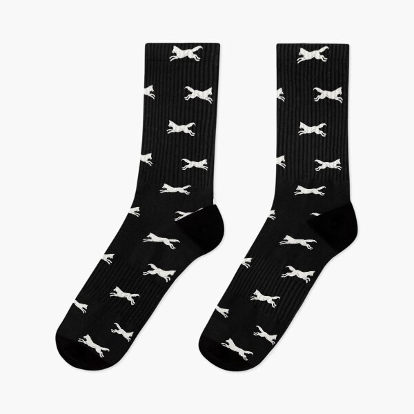 Item preview, Jon Snow Direwolf Ghost Pattern White on Black designed and sold by ArtCounts.