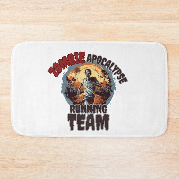 Item preview, Zombie apocalypse running team shirts designed and sold by Tintin1996.