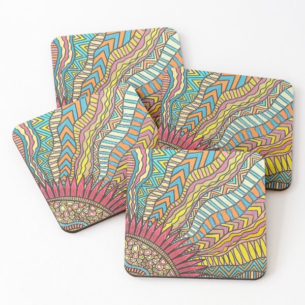Item preview, sunrays abstract designed and sold by ArtfullyCreatve.