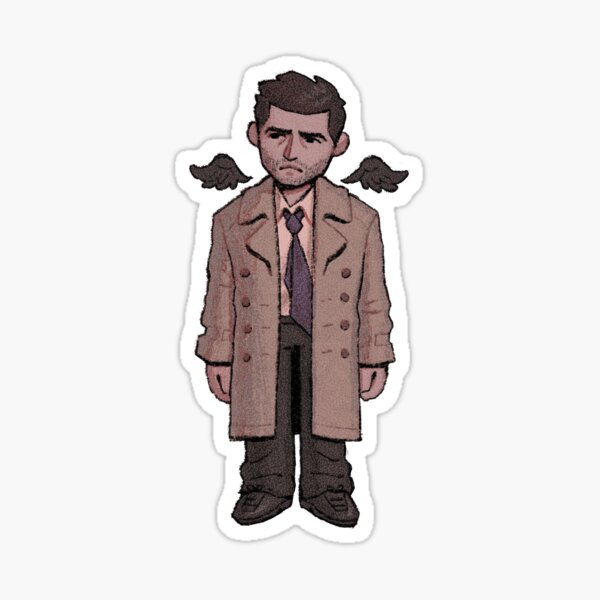 castiel,... Sticker