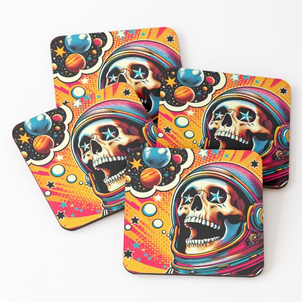 Item preview, Astronaut Skull Pop Fusion designed and sold by Divyansh200102.