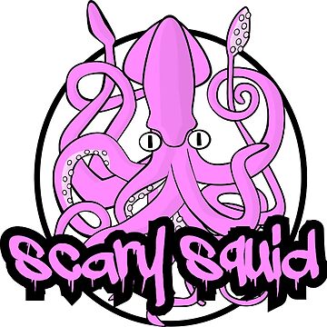 Artwork thumbnail, Scary Squid by Square Root of Squid