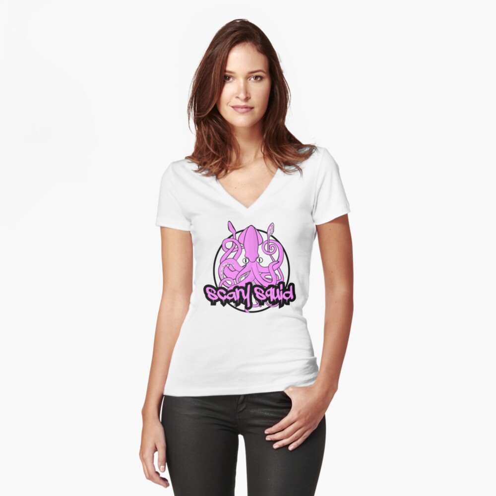 Item preview, Fitted V-Neck T-Shirt designed and sold by bpatrickvoice.