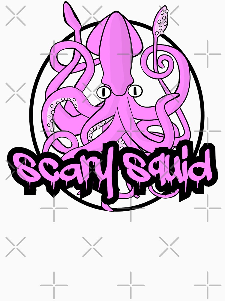 Thumbnail 7 of 7, Classic T-Shirt, Scary Squid designed and sold by bpatrickvoice.