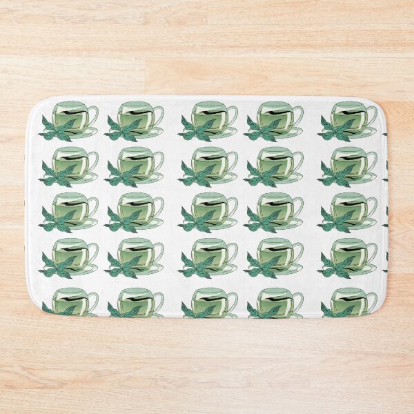 Item preview, Green Tea Drawing Pattern designed and sold by lycancorvus.