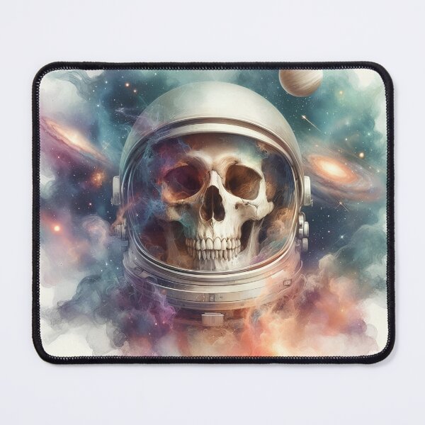 Item preview, Astronaut Skull Nebula Drift designed and sold by Divyansh200102.