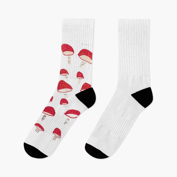 Item preview, Whimsical Red Mushrooms designed and sold by Jess Reynolds.