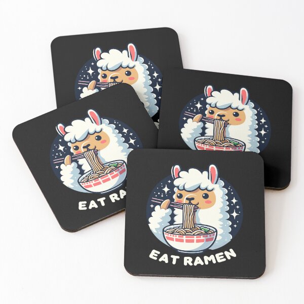 Item preview, Llama Eat Ramen designed and sold by Designowner.