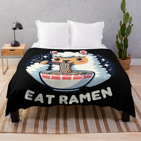 Item preview, Llama Eat Ramen designed and sold by Designowner.