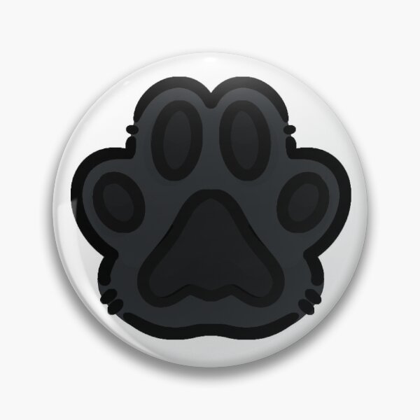 Item preview, Paw Print of Approval - Black designed and sold by blurryspirits.