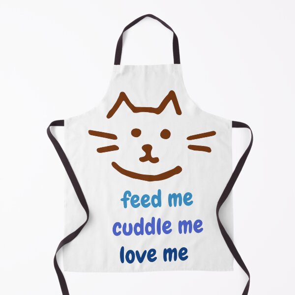 Item preview, Funny Cat Feed Me Cuddle Me designed and sold by lmfluffycat.