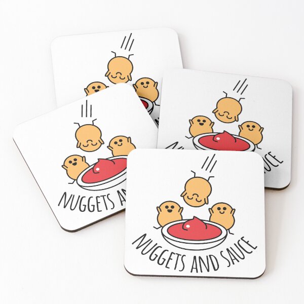 Item preview, Nuggets and Sauce designed and sold by MumDadAndMe.