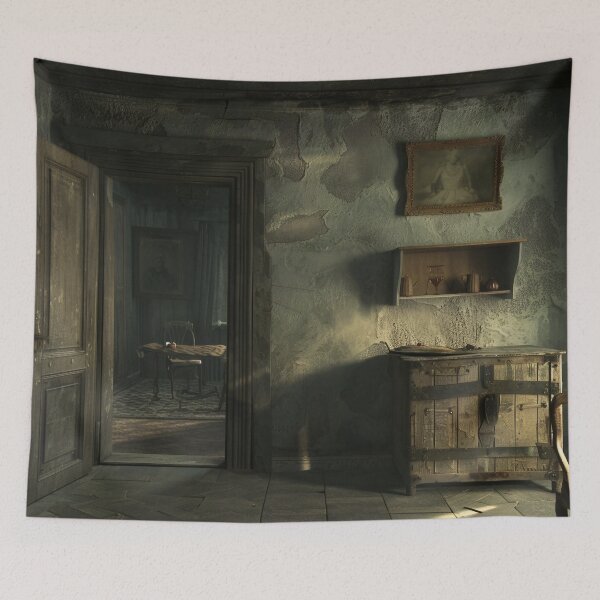 Item preview, Whispers of the Past: An Abandoned House's Silent Tale designed and sold by oanaunciuleanu.