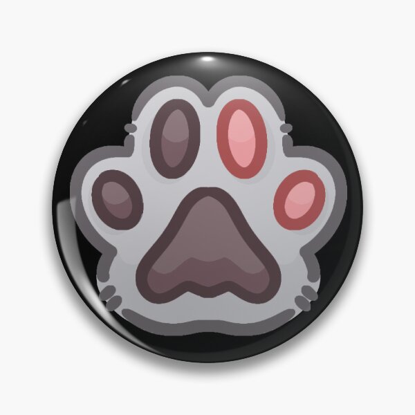 Item preview, Paw Print of Approval - Light Gray designed and sold by blurryspirits.