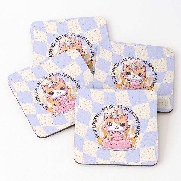 Item preview, TTPD ICDIWABH Kitty's Birthday designed and sold by DaddyChillLofi.