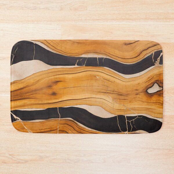Item preview, Black and Gold wooden texture designed and sold by L7GraphicLab.