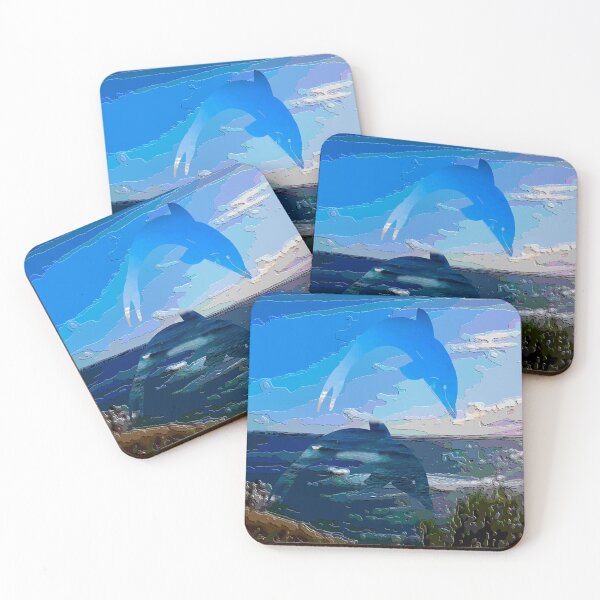 Item preview, Dolphins from the Ocean in Hawaii designed and sold by kristalcurt.