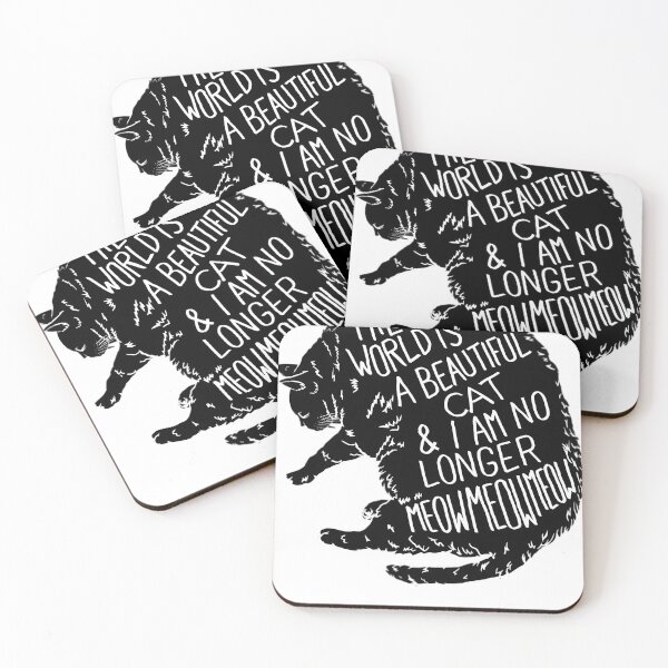 Item preview, Whiskers Cat The World Is A Beautiful Place designed and sold by SamuelWoodso8.