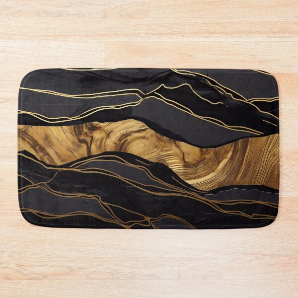 Item preview, Black and Gold wooden texture designed and sold by L7GraphicLab.