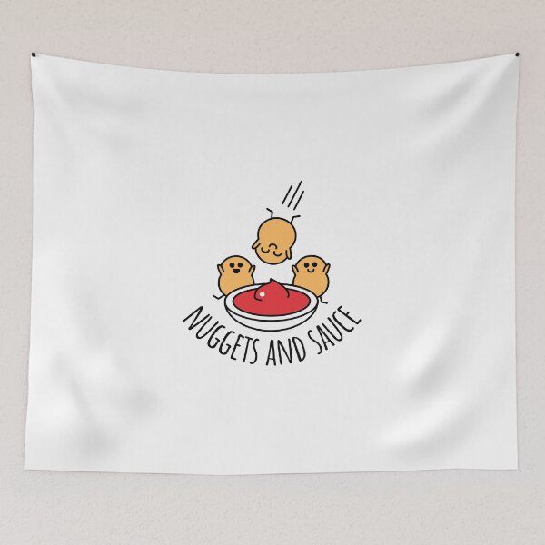 Item preview, Nuggets and Sauce designed and sold by MumDadAndMe.