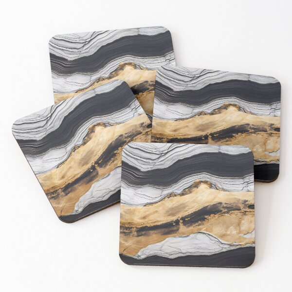 Item preview, Black and Gold wooden texture designed and sold by L7GraphicLab.