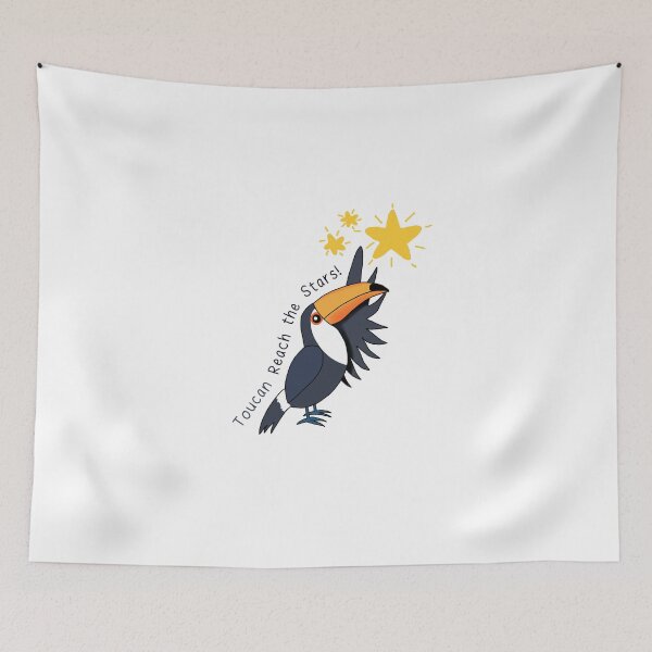 Item preview, Toucan Reach the Stars designed and sold by Adaptixstudio.