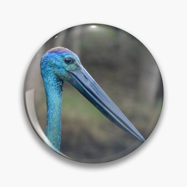 Item preview, Jabiru Black-necked Stork face designed and sold by Mark Grimsley.