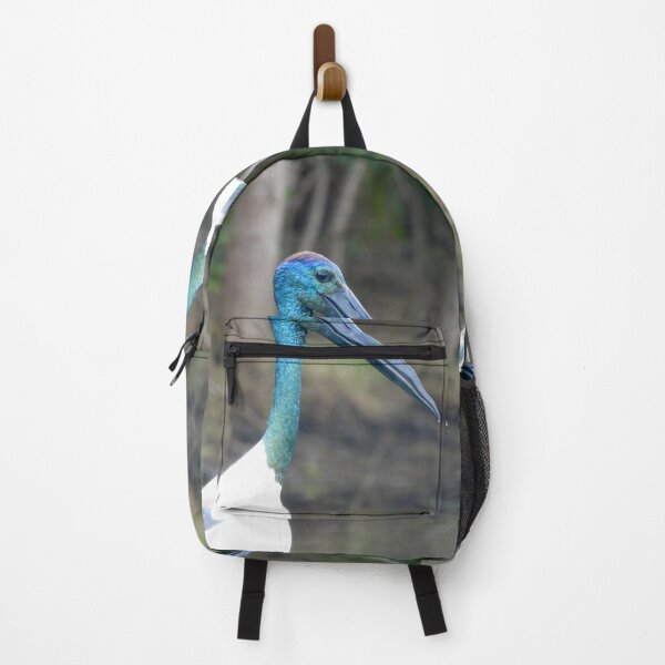 Item preview, Jabiru Black-necked Stork face designed and sold by Mark Grimsley.