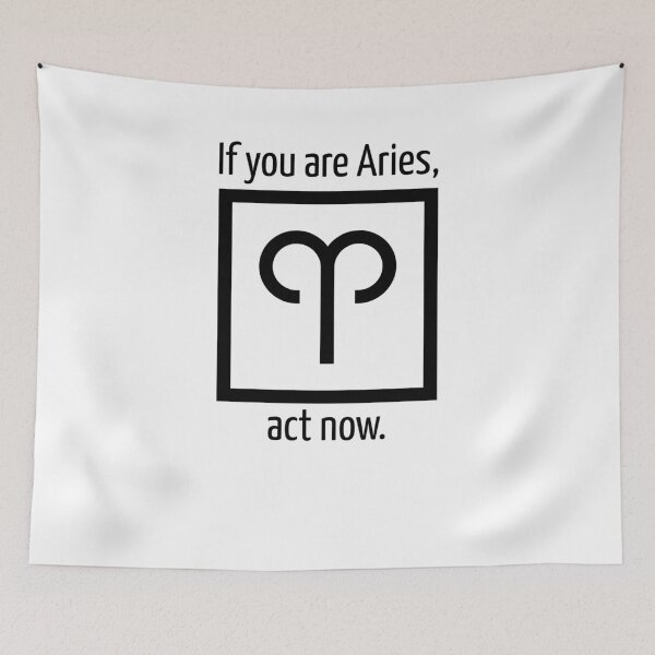 Item preview, Aries zodiac, act now. designed and sold by peter2art.