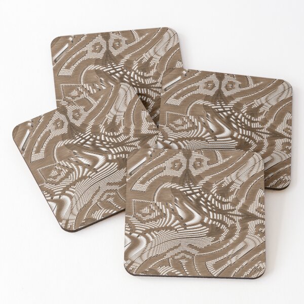 Item preview, *CITY IMAGINARY LINE PLAN SPIRAL SYMBOLS MOSAICS WOOD HEART CARDS GAME.* designed and sold by Ralek.