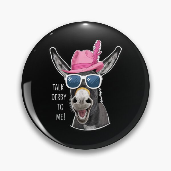 Item preview, Talk Derby to me donkey designed and sold by HeadTurningArt.