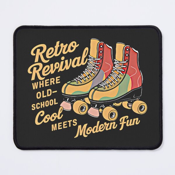 Item preview, Orange and Black Roller Skates: A Retro Revival with a Modern Twist designed and sold by SplashTastic.