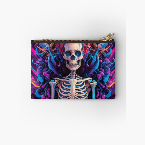 Item preview, abstract meditating skeleton designed and sold by ururuty.