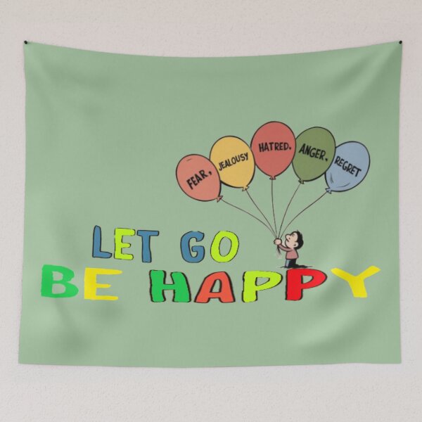 Item preview, Release negative emotions. Be happy. designed and sold by Tomasz  Siennicki.