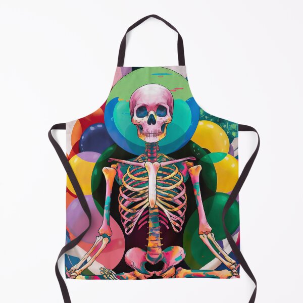 Item preview, surreal meditating skeleton designed and sold by ururuty.