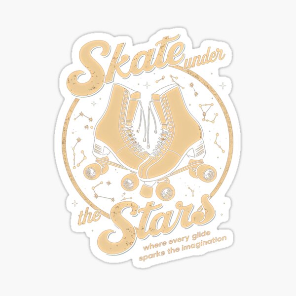 Item preview, Skate Under the Stars: Where Every Glide Sparks Imagination designed and sold by SplashTastic.