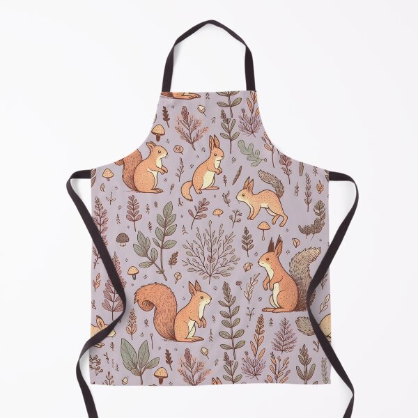 Item preview, Woodland Squirrel Pattern designed and sold by FurryFantasy.