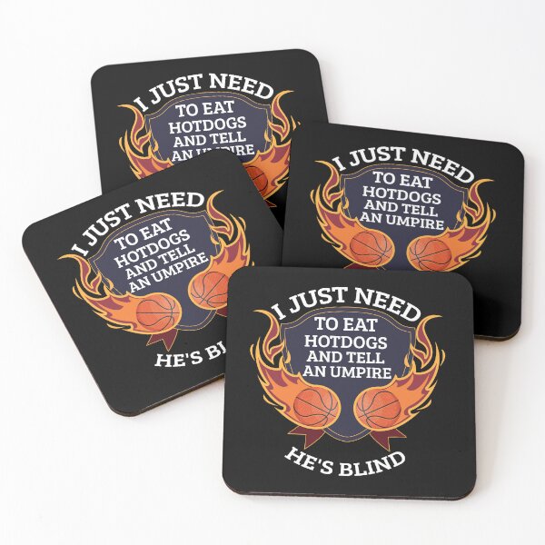 Item preview, Funny Baseball Lover Gift  I Just Need To Eat Hotdogs And Tell An Umpire He's Blind designed and sold by optimumaffiliat.