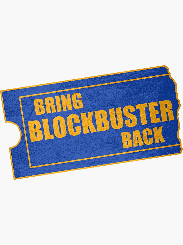 Blockbuster logo discount