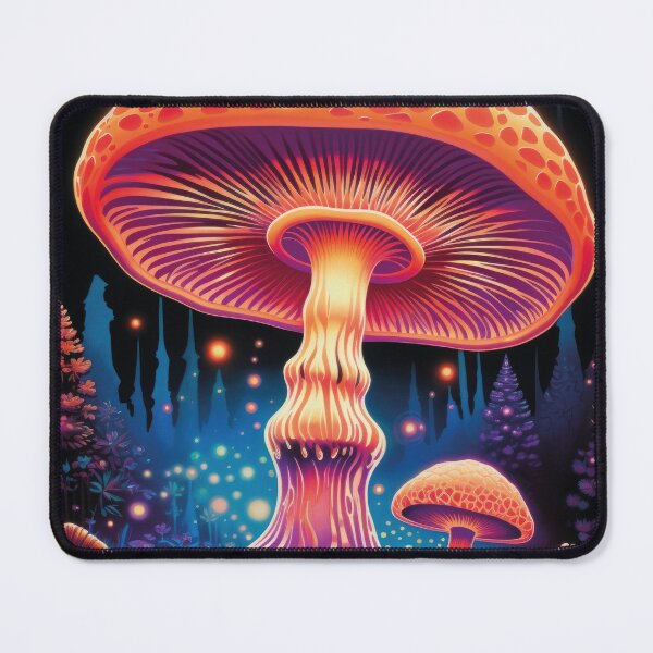 Item preview, glowing mushrooms in the forest designed and sold by Mauswohn.