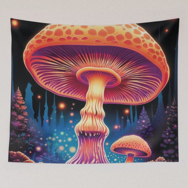 Item preview, glowing mushrooms in the forest designed and sold by Mauswohn.