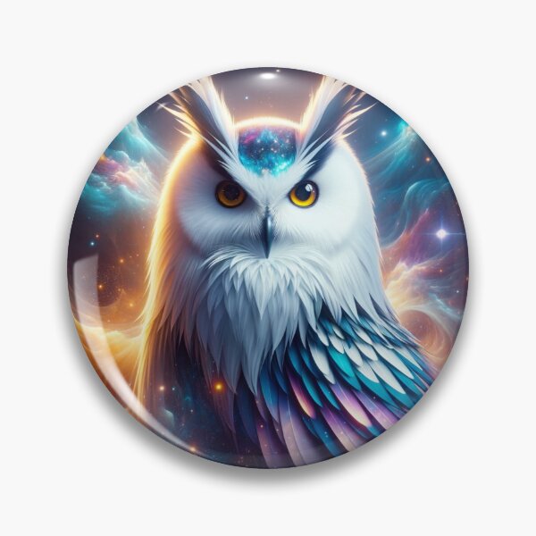 Item preview, Cosmic Owl designed and sold by Ruru Digital .