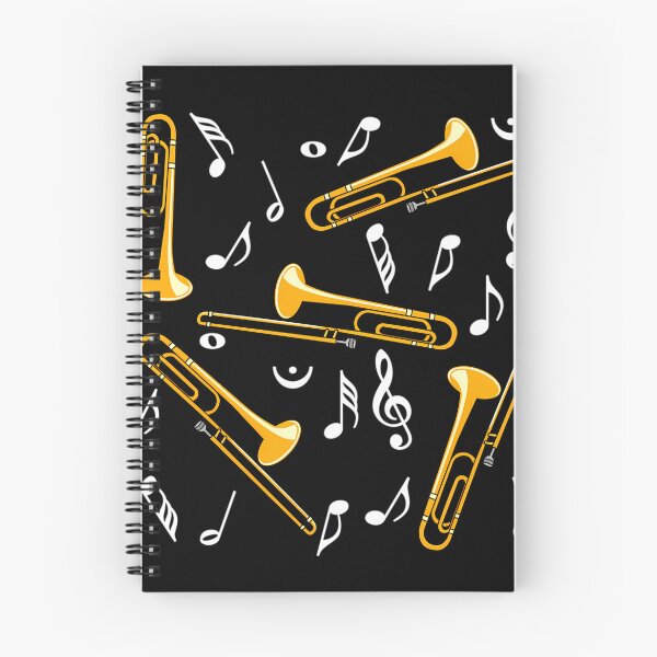 Item preview, Trombone White Music Note  designed and sold by Aliyaelch.