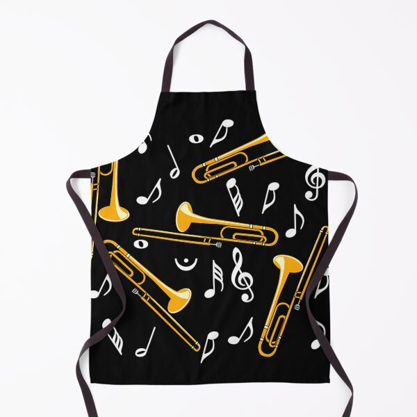 Item preview, Trombone White Music Note  designed and sold by Aliyaelch.