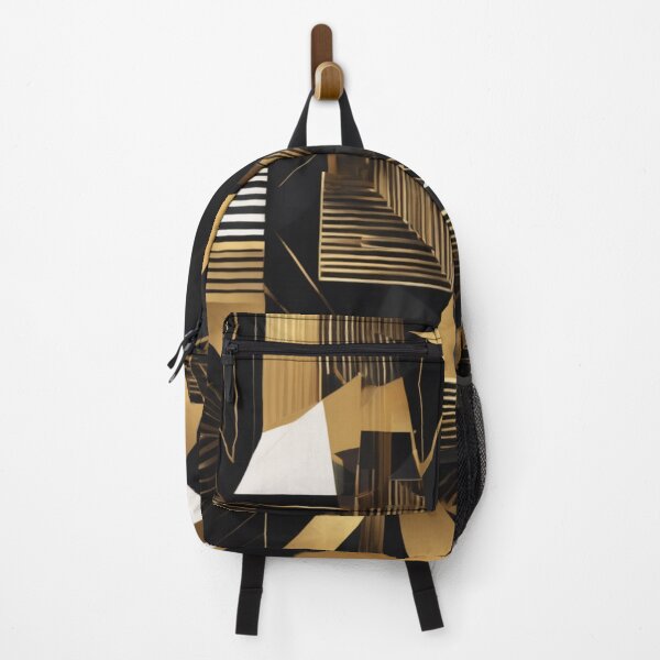 Item preview, gold and black abstract polygon art designed and sold by optimusprime39.
