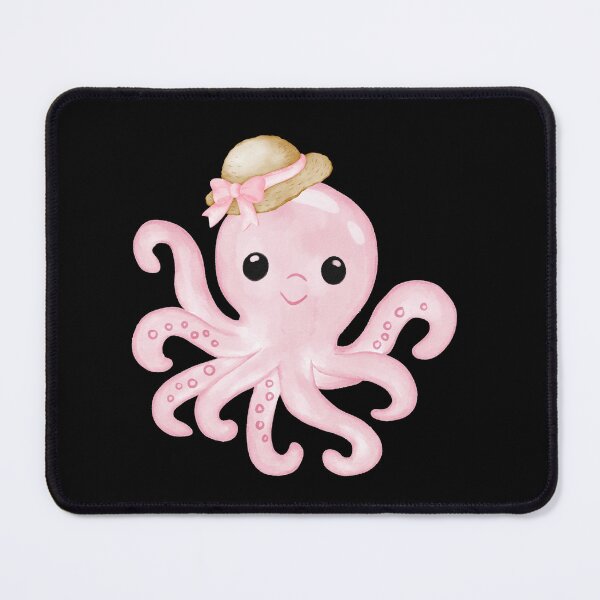 Item preview, Adorable Pink Octopus designed and sold by Kaidynz.
