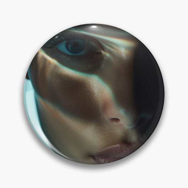 Item preview, Submerged Secrets, Woman in Waterlight Art designed and sold by RevivalPopShop.