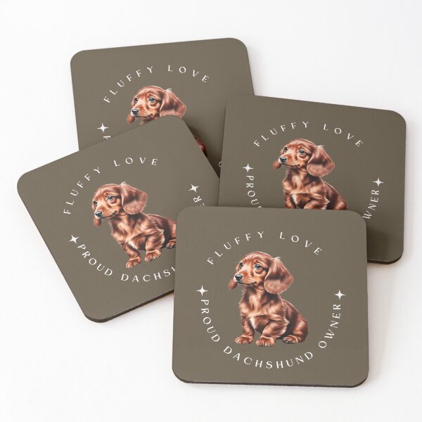 Item preview, Proud dachshund owner red dog puppy cute dog mom dad  designed and sold by SoulfulT.